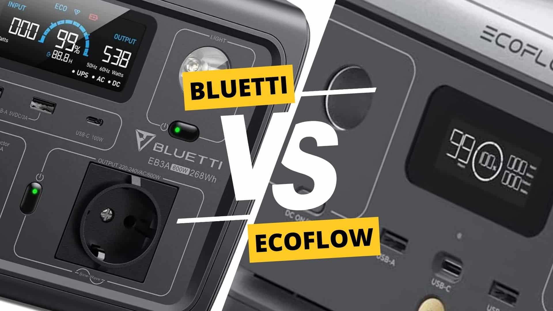 BlUETTI vs EcoFLow