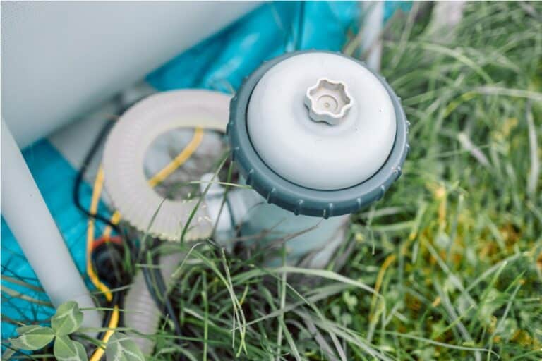 pool pump and tubing suitable for the pool