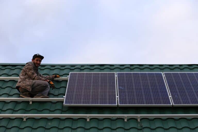 roof top with solar panels for sun energy install 2022 10 31 07 48 35 utc