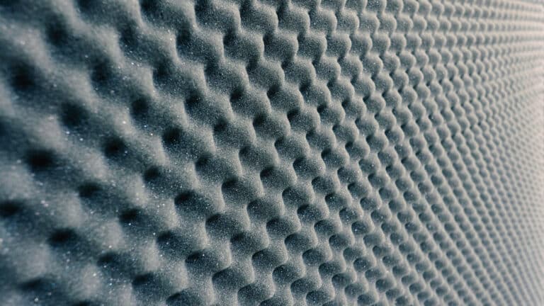 sound absorber sheet grey color.