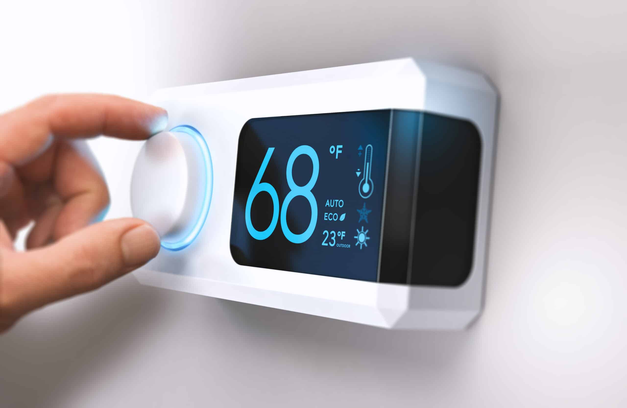 thermostat, home energy saving