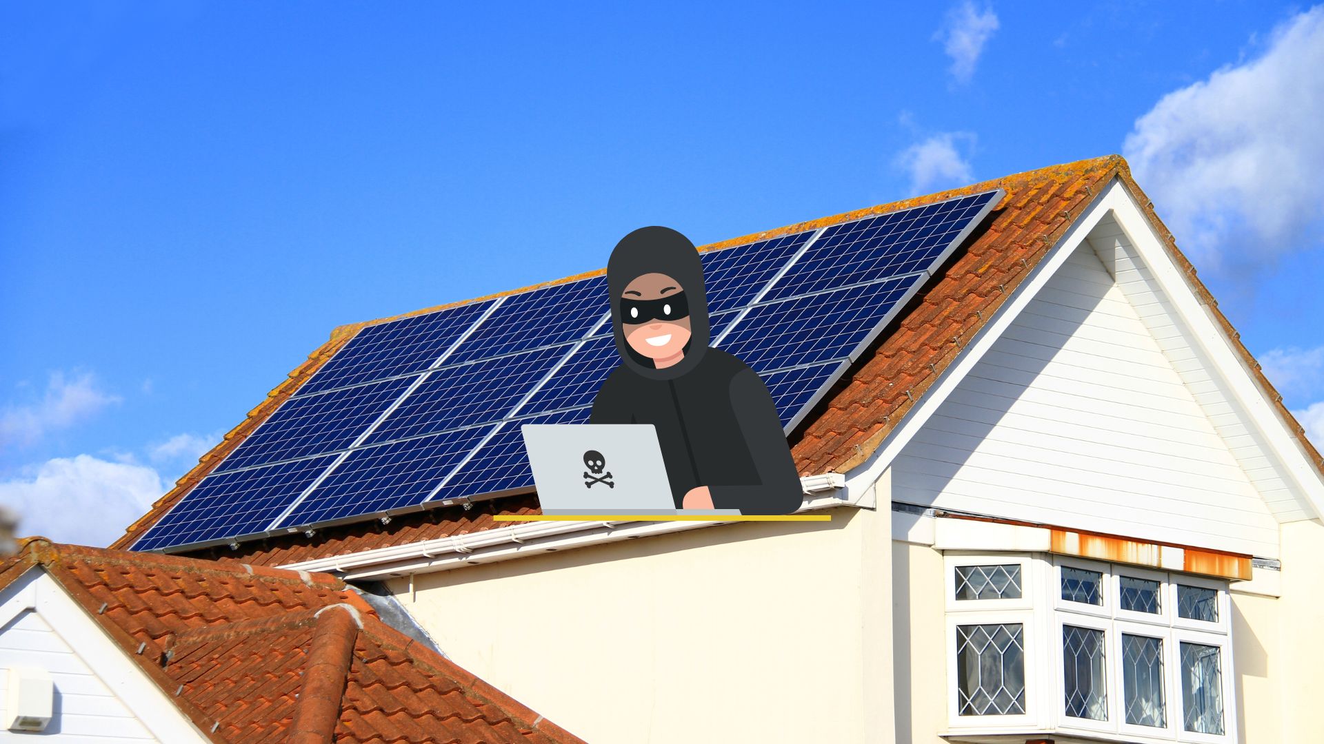 piratage informatique panneau solaire