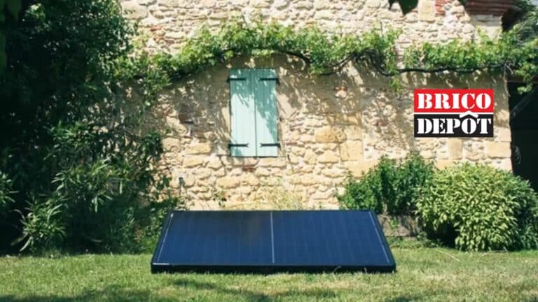 brico depot kit solaire