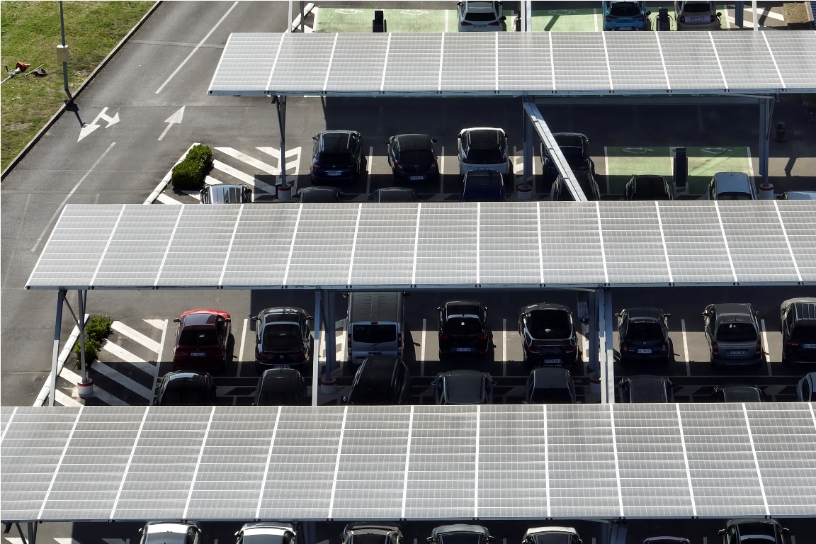 aerial view of solar panels installed over parking 2023 09 04 18 03 44 utc