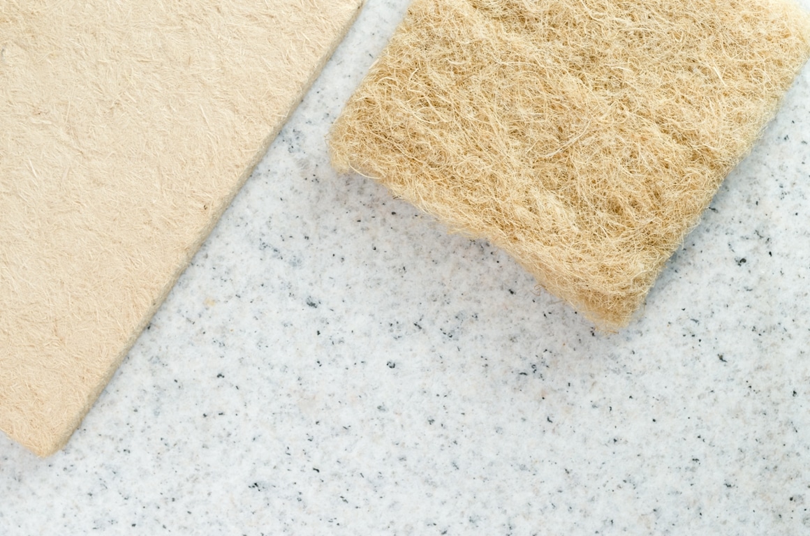 closeup shot of natural fibers thermal insulation 2023 05 11 18 52 25 utc