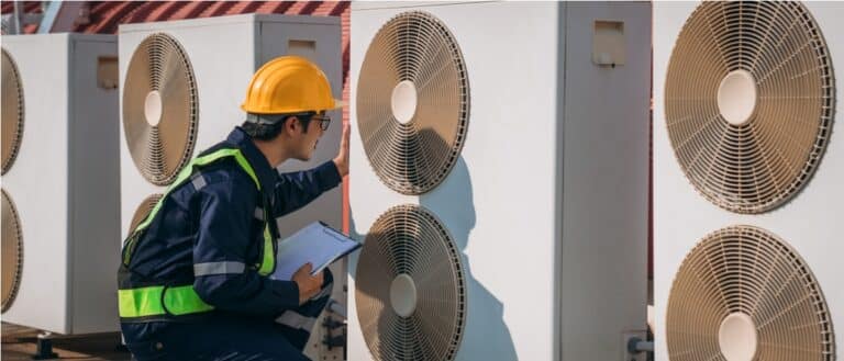 engineers is checking the air conditioning cooling 2023 09 18 21 42 52 utc