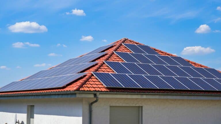 solar panels on the roof of residential buildings 2023 10 06 02 34 10 utc