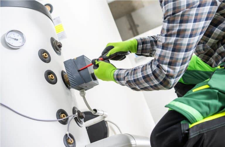 water heating boiler maintenance
