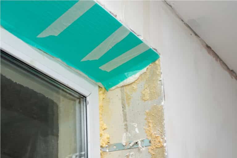 fragment of a window with a plastic slope made of 2023 07 26 17 13 50 utc