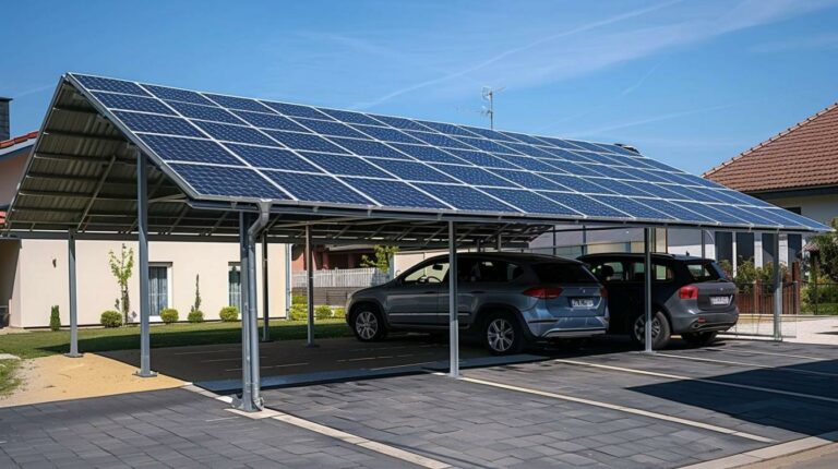 Carport solaire : l&rsquo;avenir de l&rsquo;énergie propre