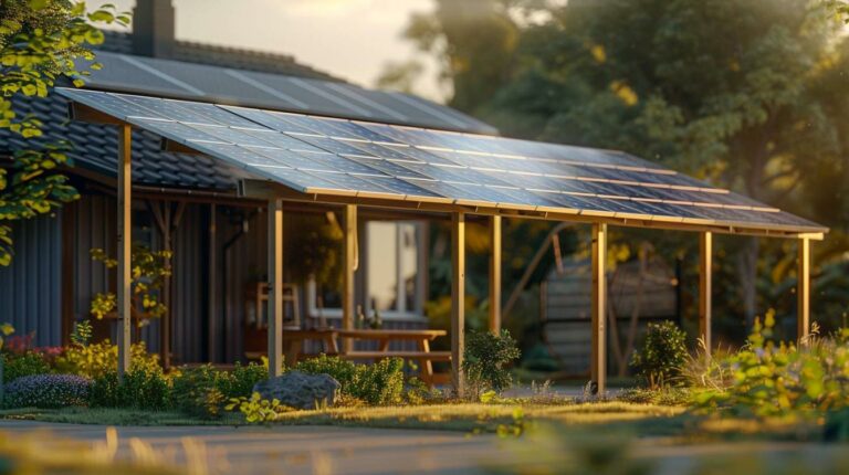 Carport solaire pliable : une solution innovante pour un abri écologique