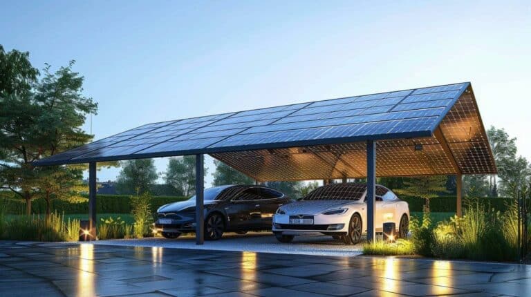 Carports solaires : confort thermique assuré