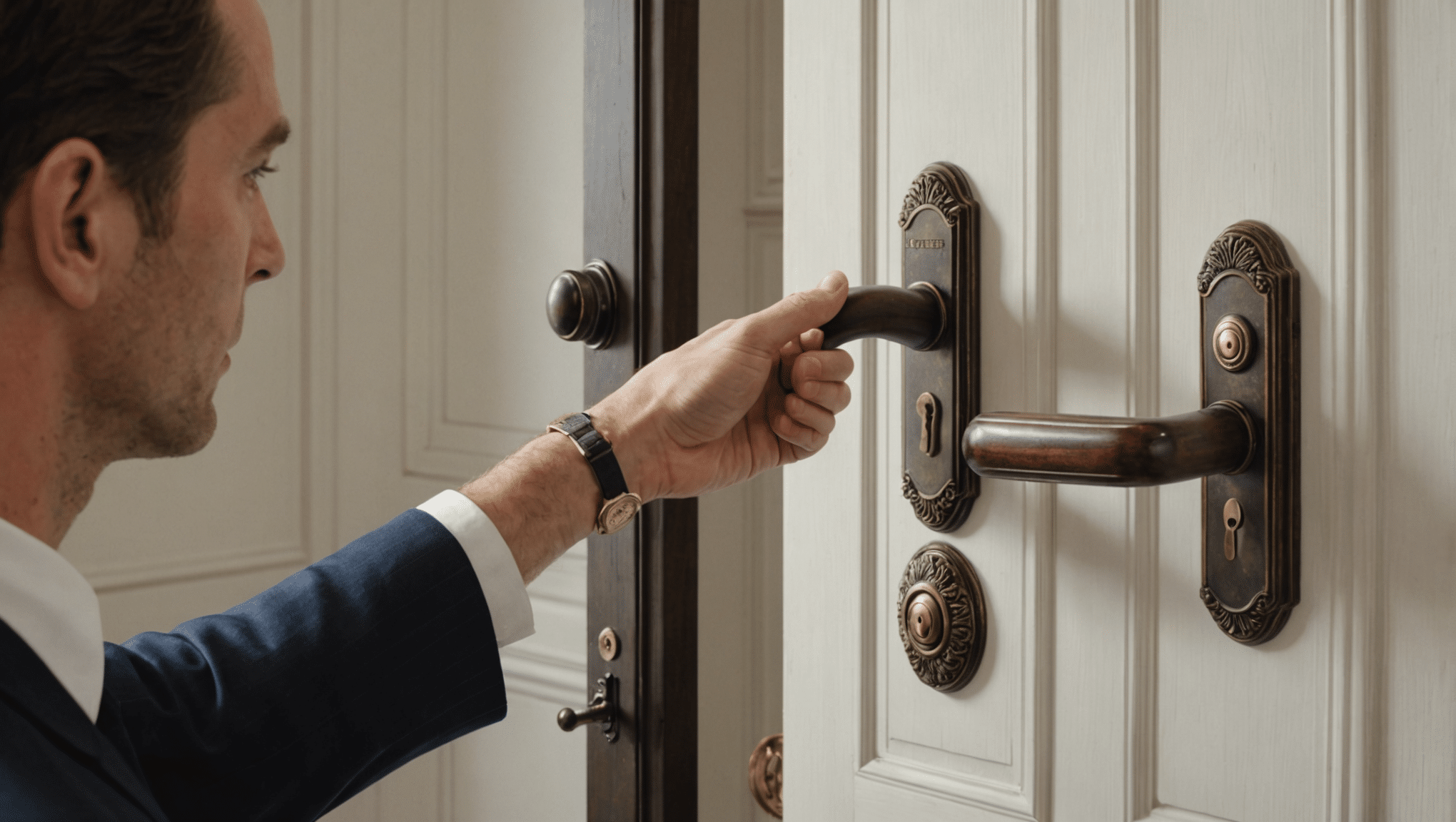 découvrez nos conseils pour bien choisir une poignée de porte : styles, matériaux, fonctionnalités, tout ce qu'il faut savoir pour faire le bon choix.