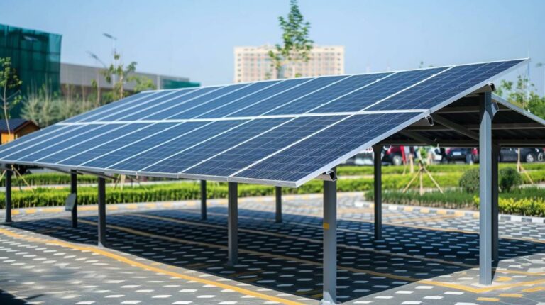 Intégration de carports solaires dans les entreprises