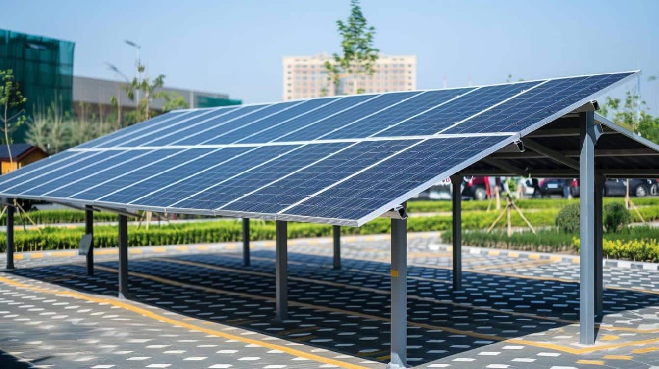 Intégration de carports solaires dans les entreprises
