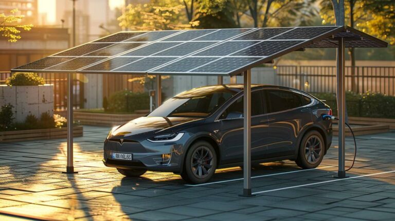 Le carport solaire nomade : la solution pour une énergie autonome