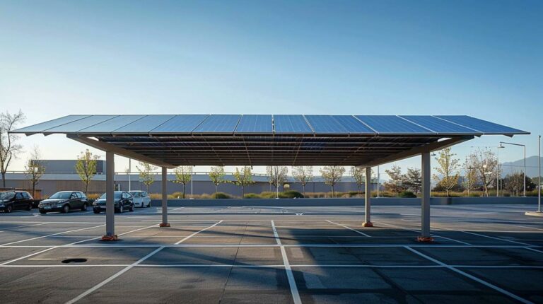 Le carport solaire : une solution économique