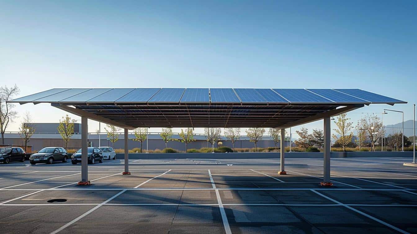 Le carport solaire : une solution économique