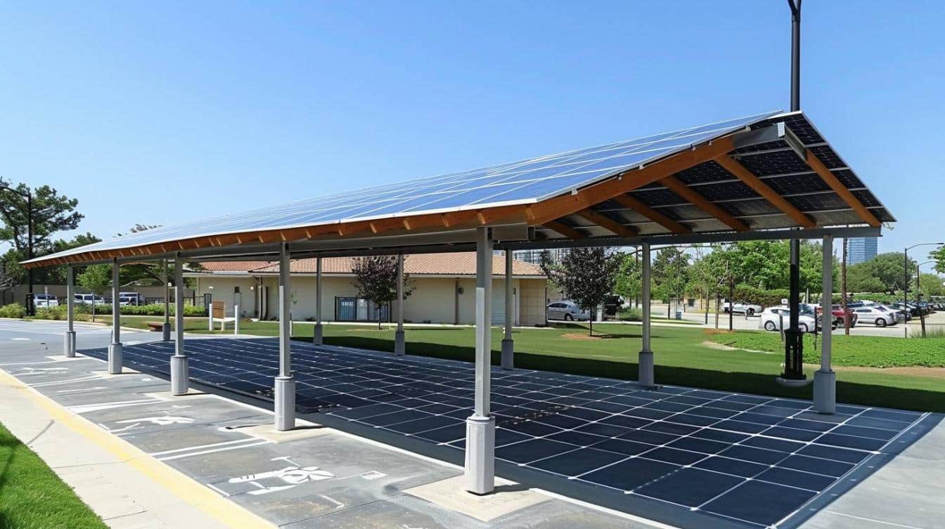 Le futur de l&rsquo;énergie : carports solaires modulaires
