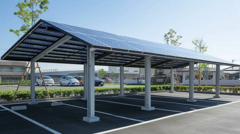 Les avantages des carports solaires