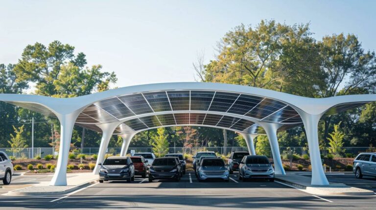 Les dernières innovations des carports solaires.