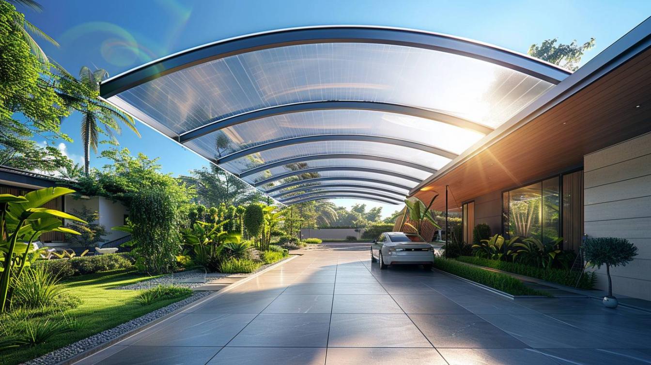 L&rsquo;évolution des matériaux pour les carports solaires
