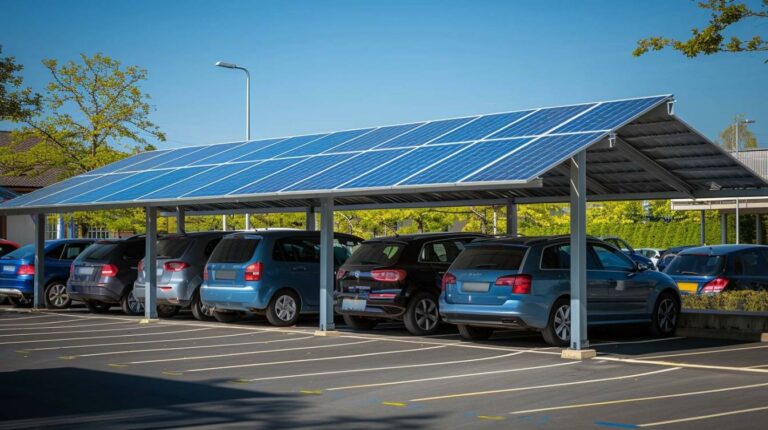 Optimisez votre énergie solaire avec des carports.