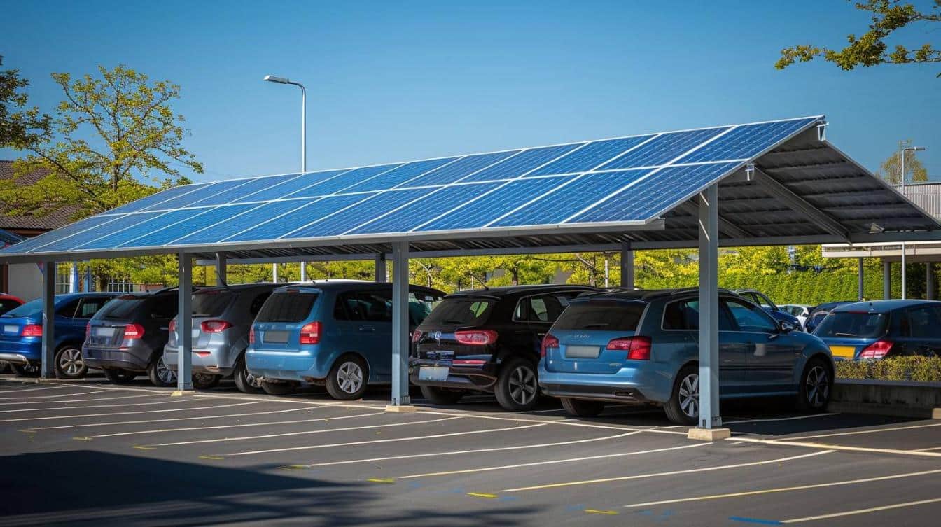 Optimisez votre énergie solaire avec des carports.