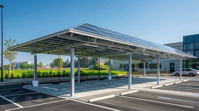 Optimisez votre espace avec un carport solaire innovant