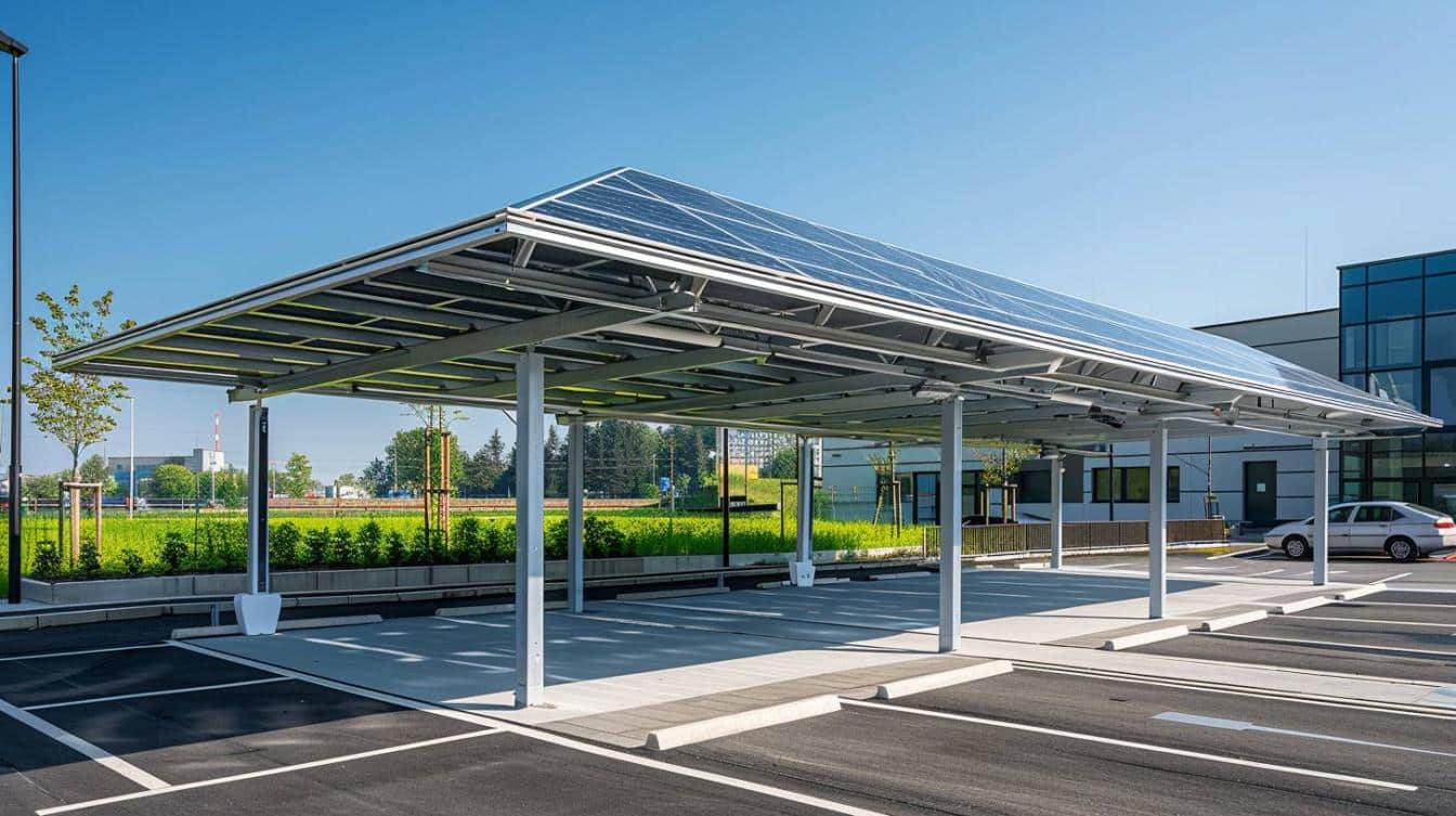 Optimisez votre espace avec un carport solaire innovant