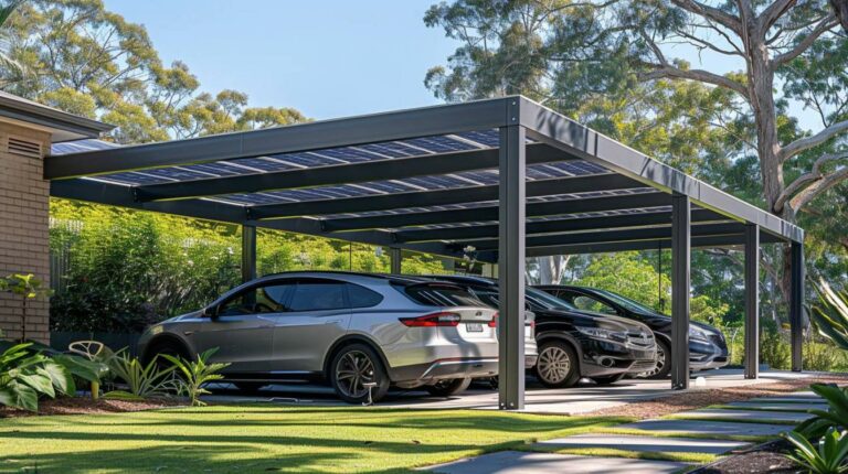 Optimisez votre espace extérieur avec un carport solaire