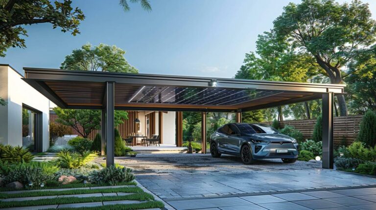 Optimisez votre stationnement avec un carport solaire
