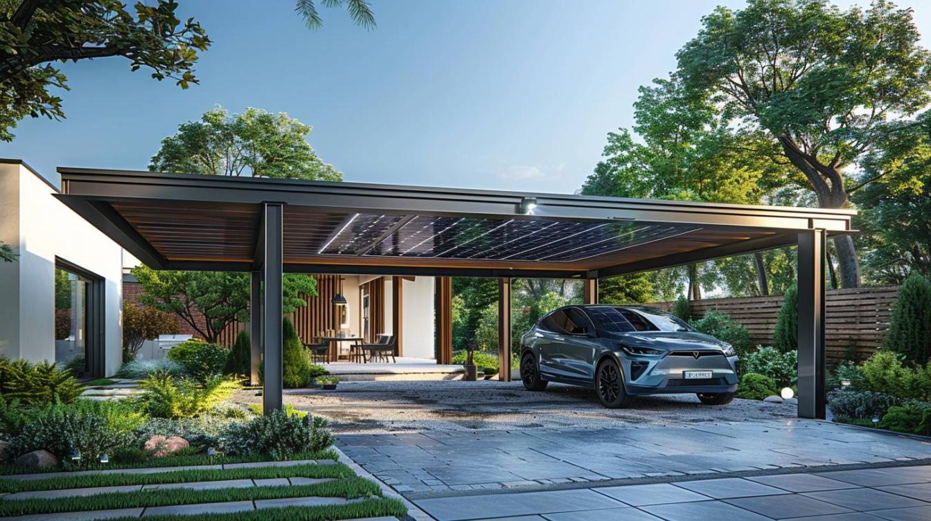 Optimisez votre stationnement avec un carport solaire