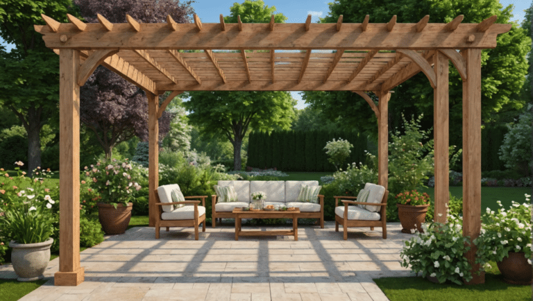 découvrez pourquoi opter pour une pergola en bois dans votre jardin et profitez d'un espace extérieur chaleureux et naturel toute l'année.
