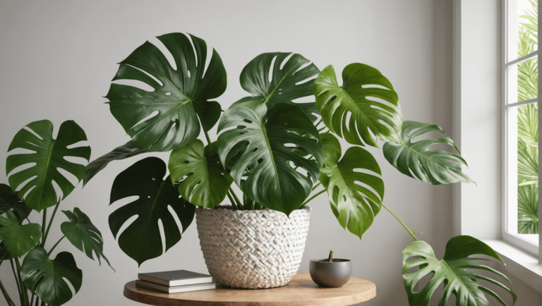 découvrez pourquoi la monstera est la plante d'intérieur préférée : ses grandes feuilles spectaculaires, son entretien facile et son aspect tropical en font un choix parfait pour votre intérieur.