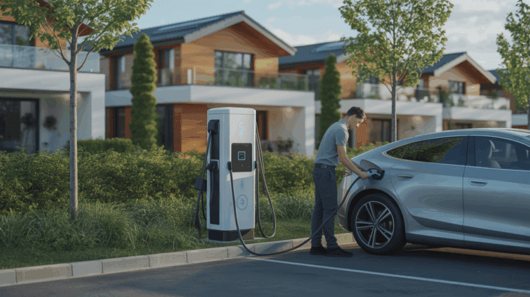 installation station recharge elec