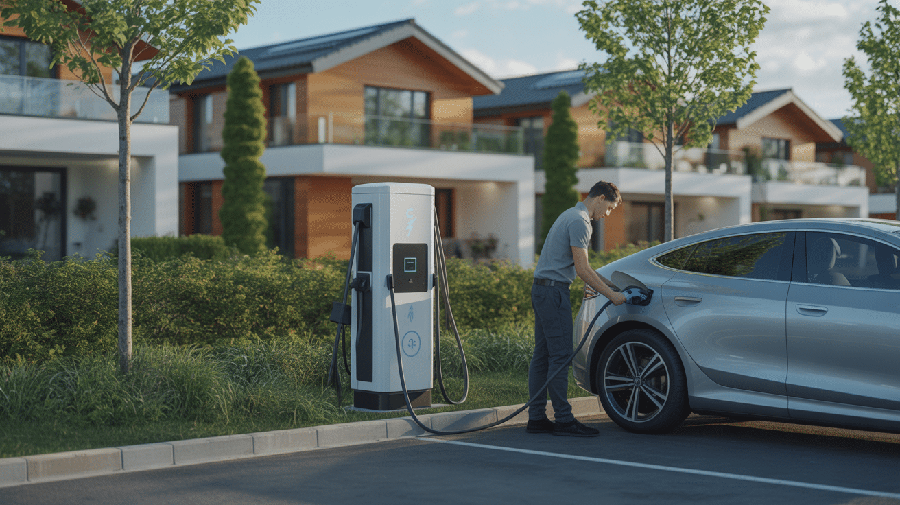 installation station recharge elec