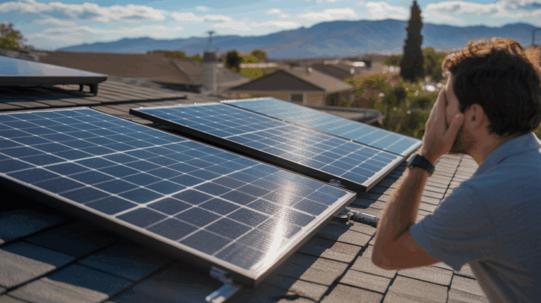 proprietaire panneaux solaires