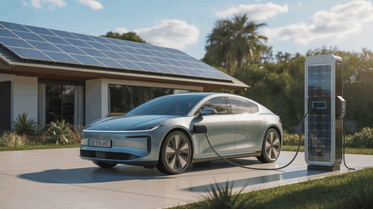 voiture electrique energie solaire
