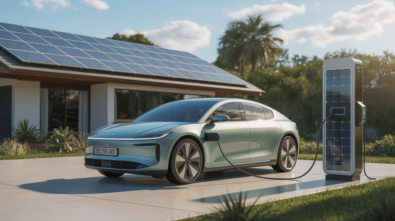voiture electrique energie solaire