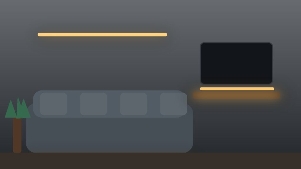 Ruban LED pour salon : créer une ambiance lumineuse moderne et confortable